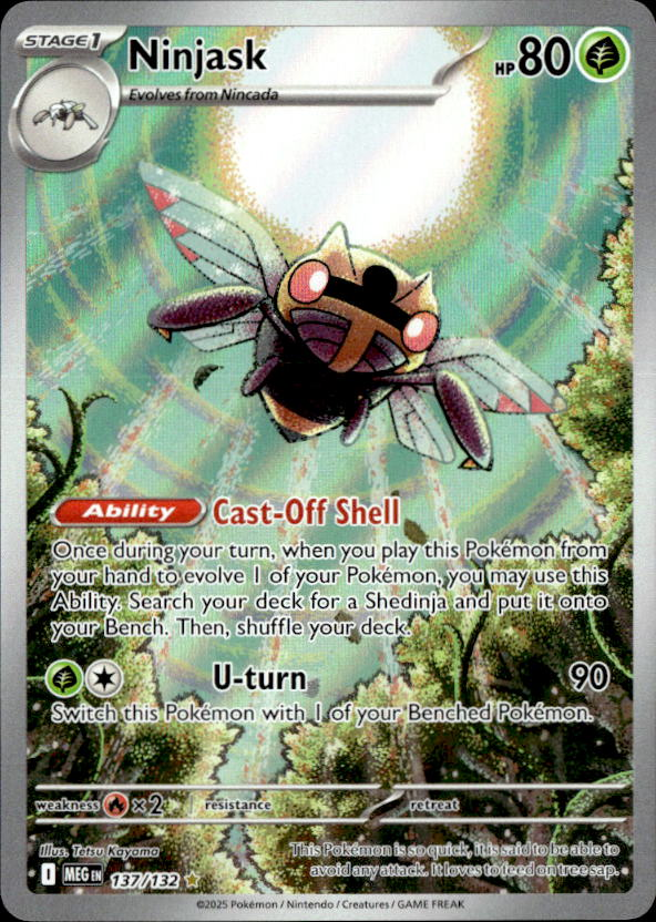 Ninjask graded slab
