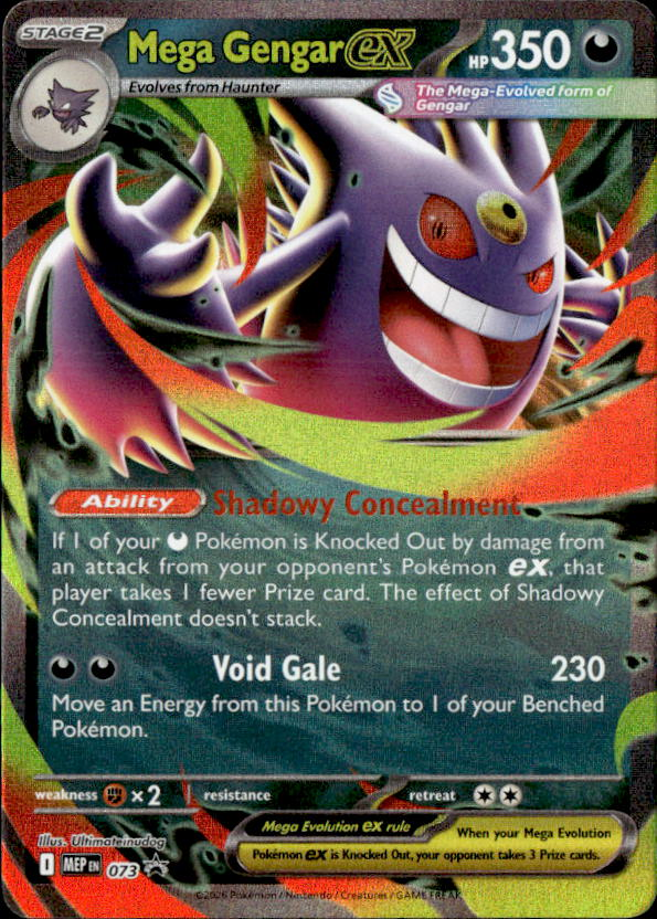 Mega Gengar Ex graded slab