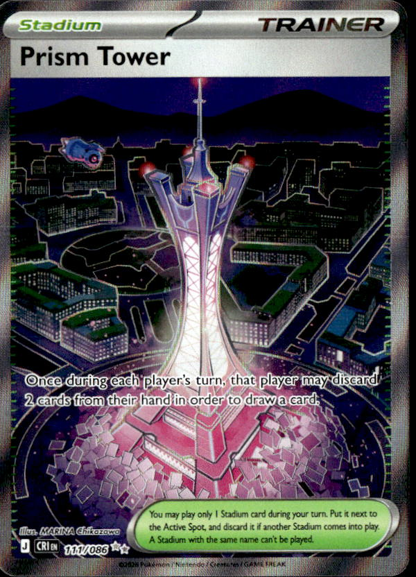 2026 Pokemon Mega Evolution Prism Tower graded slab