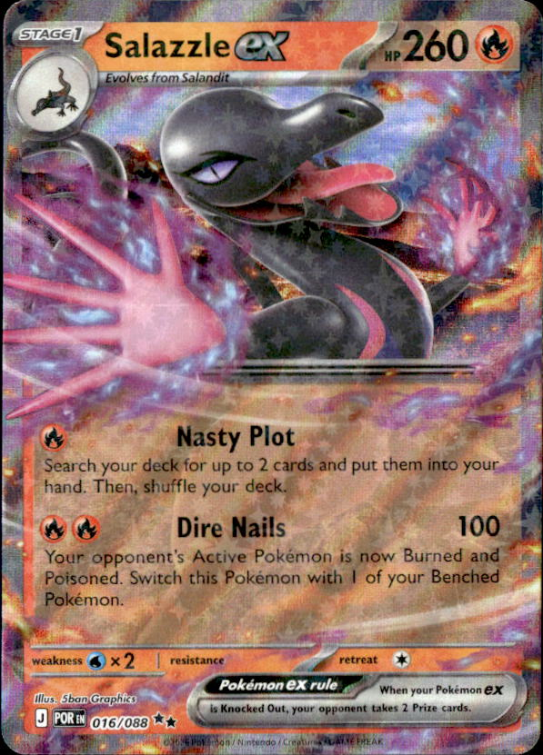 2026 Pokemon Mega Evolution SalazzleEX graded slab