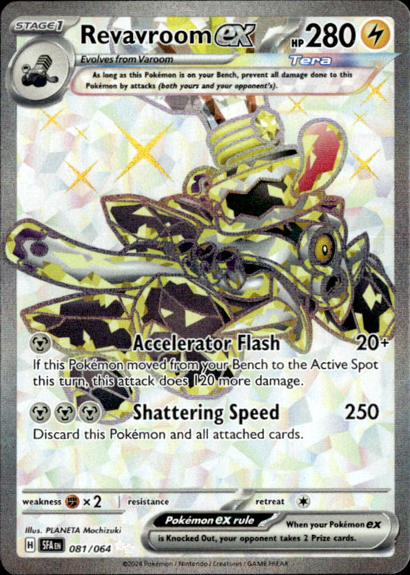 2024 Pokemon Scarlet And Violet RevavroomEX graded slab