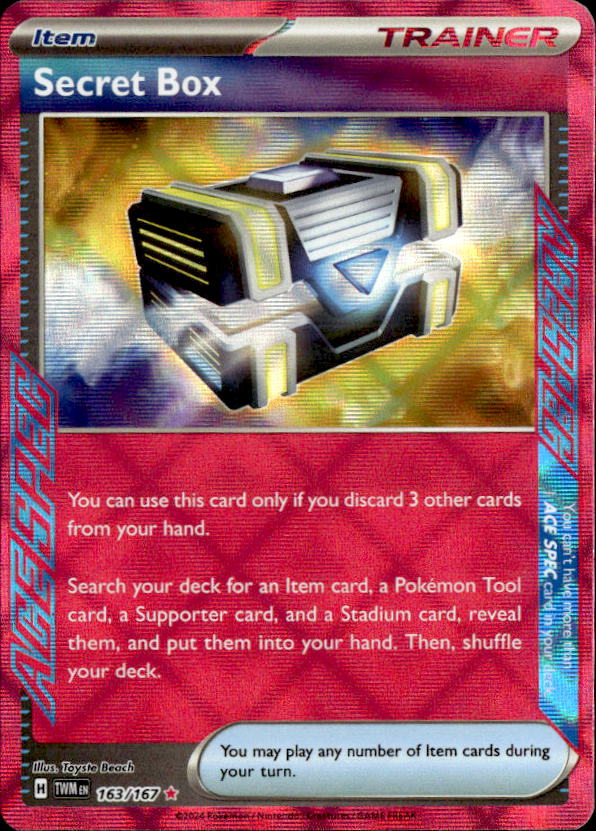 2024 Pokemon Scarlet And Violet Secret Box graded slab