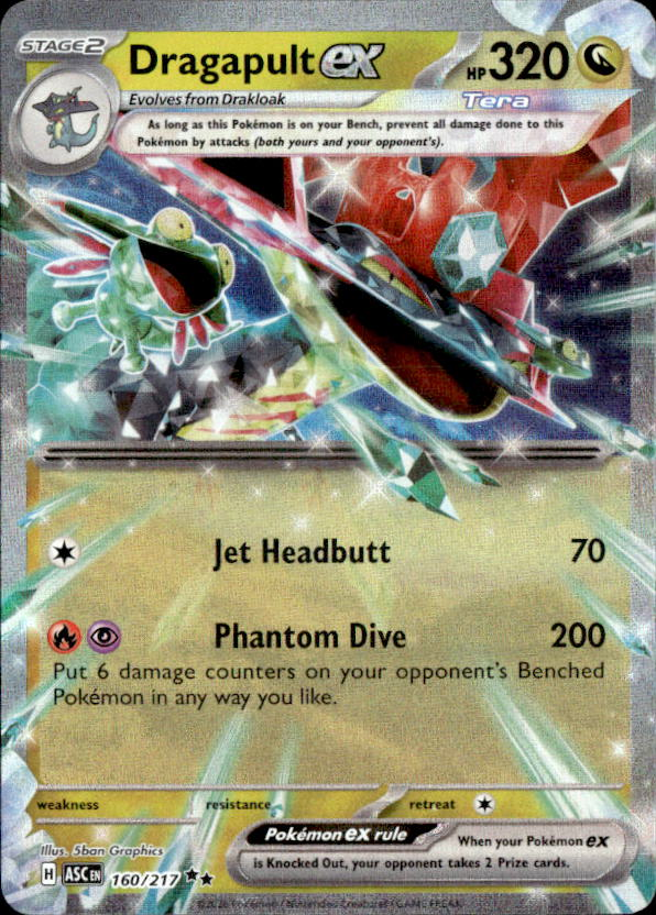2024 Pokemon Scarlet And Violet DragapultEX graded slab