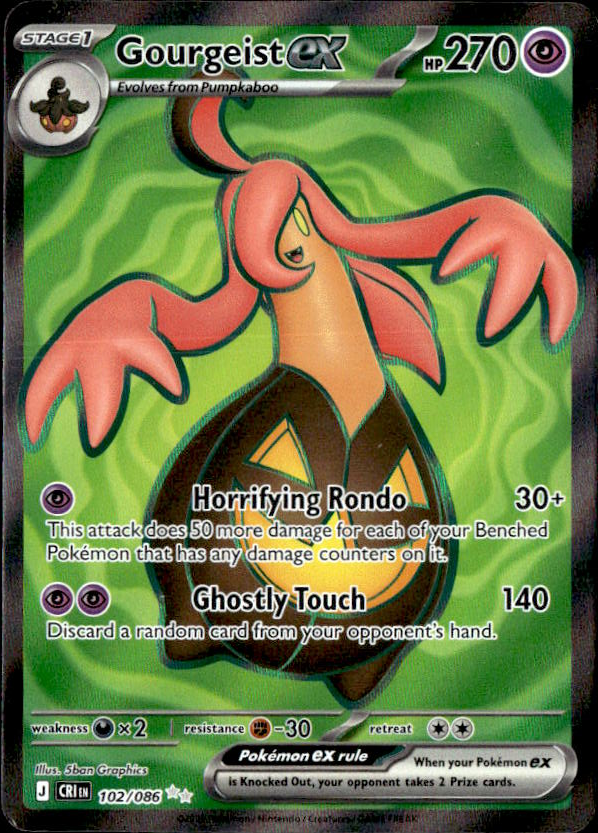2026 Pokemon Mega Evolution GourgeistEX graded slab