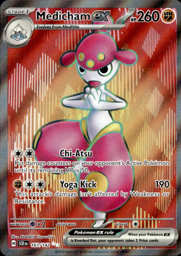2024 Pokemon Scarlet And Violet MedichamEX graded slab