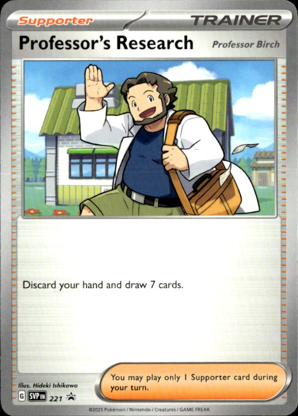 2022 Pokemon Scarlet And Violet Professor'S Research Professor Birch graded slab