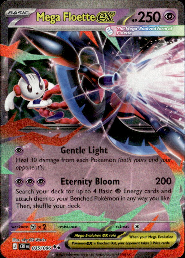2026 Pokemon Mega Evolution Mega FloetteEX graded slab