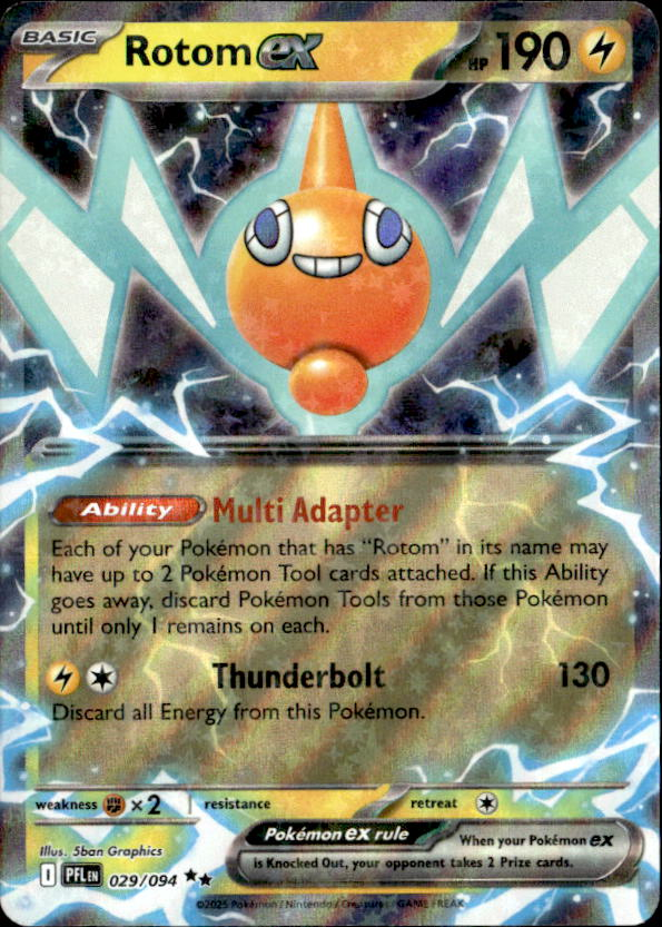 2025 Pokemon Mega Evolution RotomEX graded slab