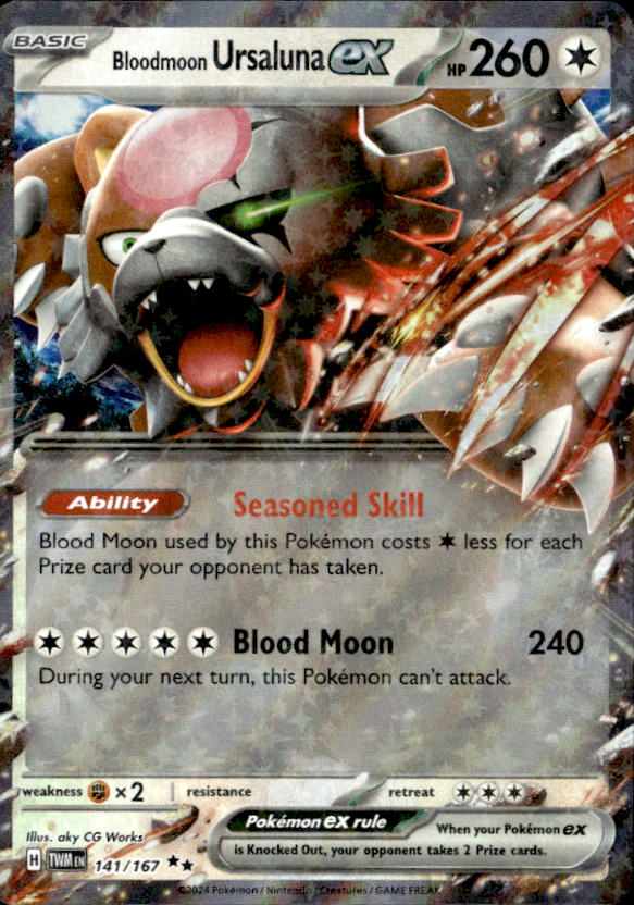 Bloodmoon Ursaluna Ex graded slab