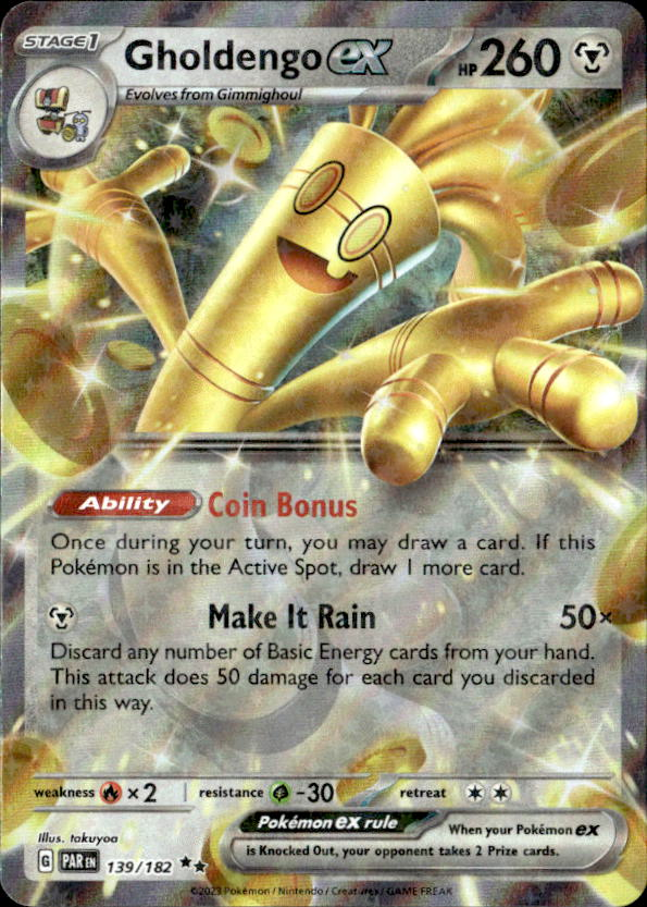 2023 Pokemon Scarlet And Violet GholdengoEX graded slab