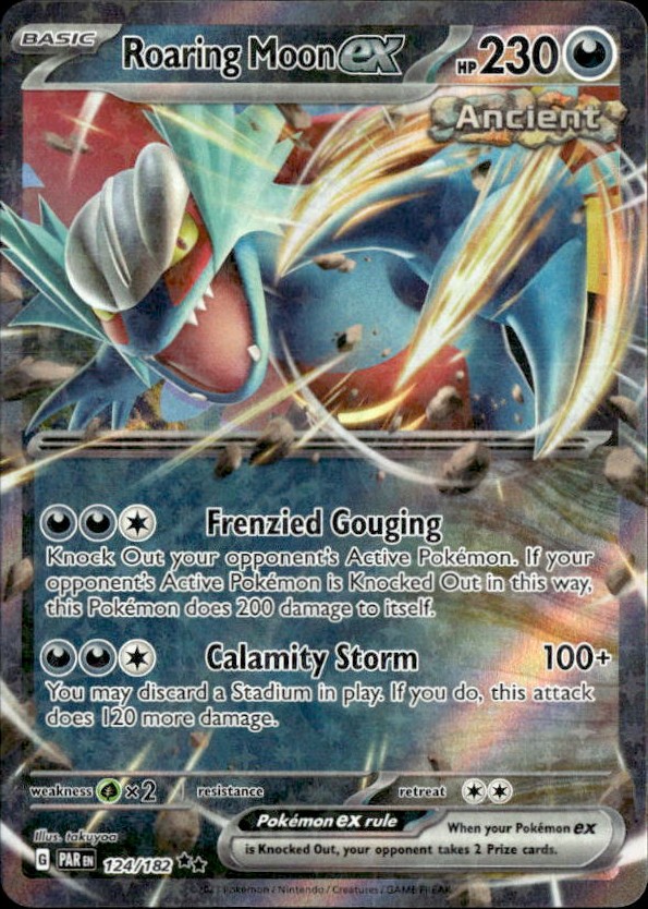 Roaring Moon Ex graded slab