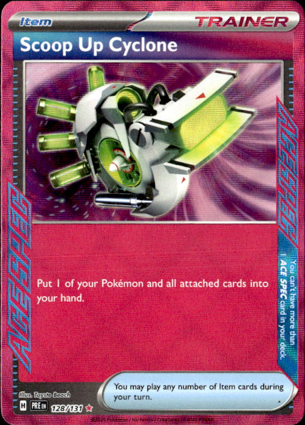 2024 Pokemon Scarlet And Violet Scoop Up Cyclone graded slab