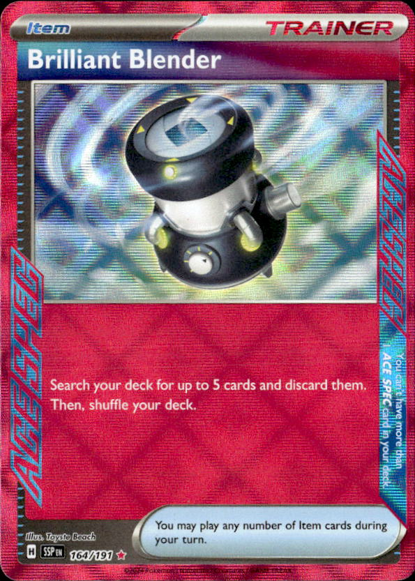2024 Pokemon Scarlet And Violet Brilliant Blender graded slab
