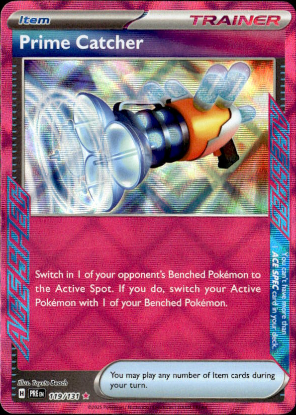 2025 Pokemon Scarlet And Violet Prime Catcher graded slab