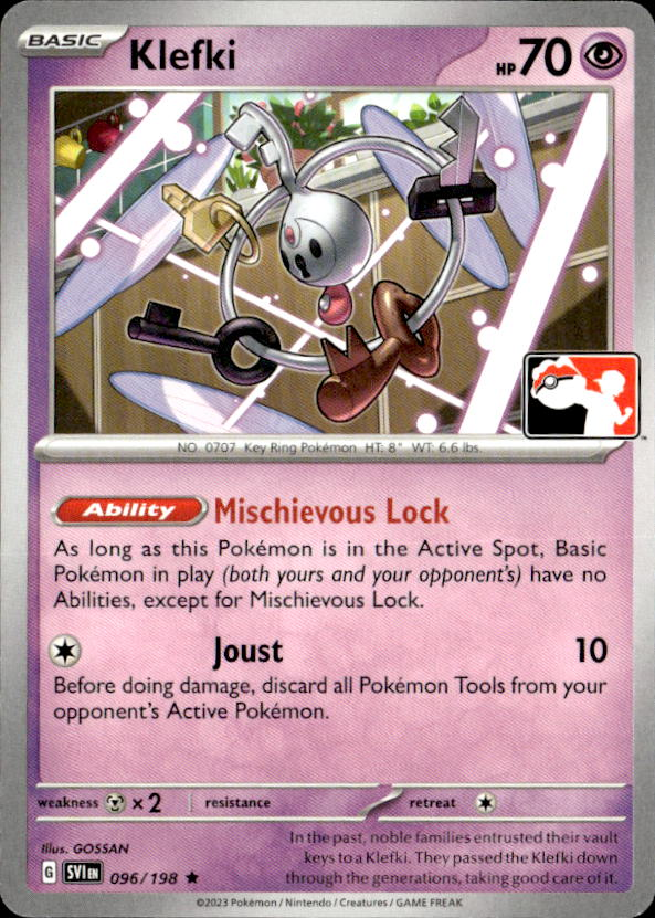 2023 Pokemon Scarlet And Violet Klefki graded slab