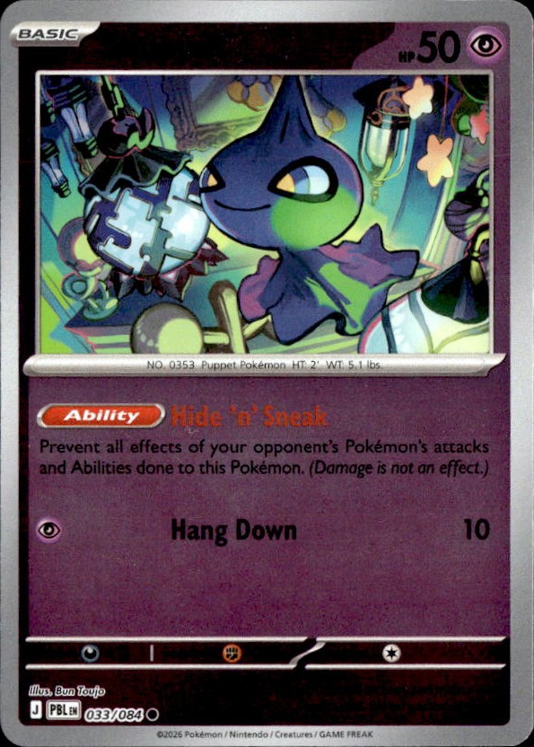 2026 Pokemon Mega Evolution Shuppet graded slab