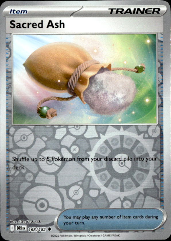2025 Pokemon Scarlet And Violet Sacred Ash graded slab