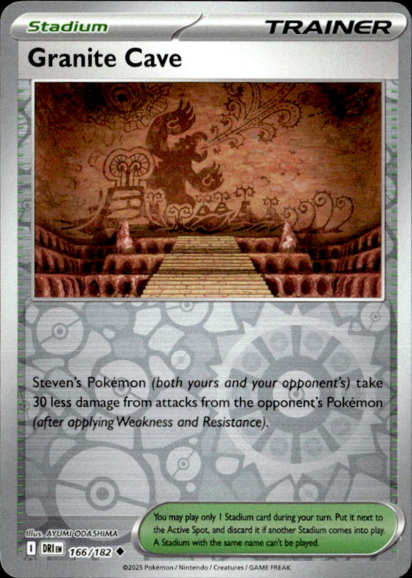 2025 Pokemon Scarlet And Violet Granite Cave graded slab
