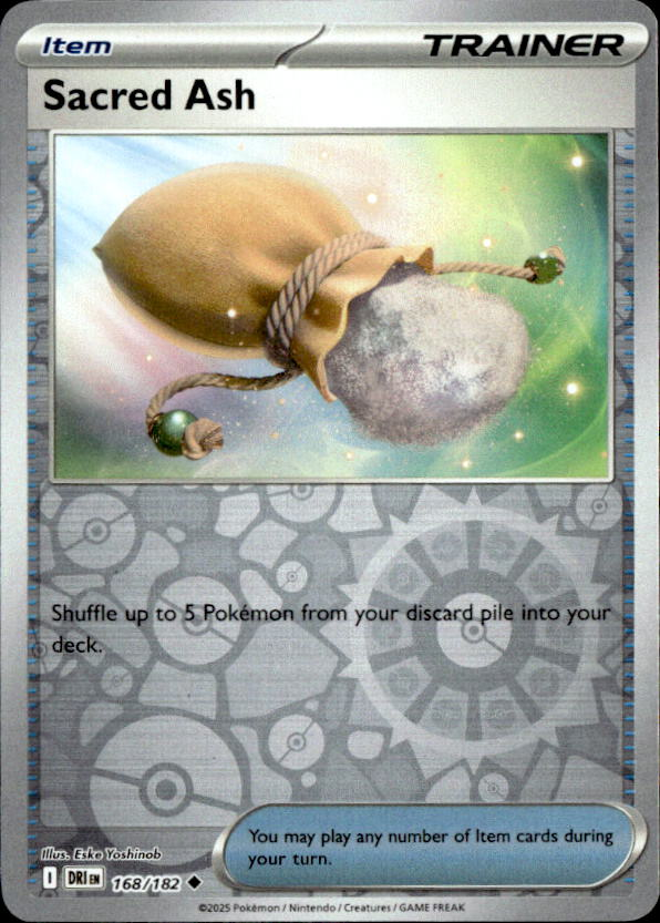 2025 Pokemon Scarlet And Violet Sacred Ash graded slab