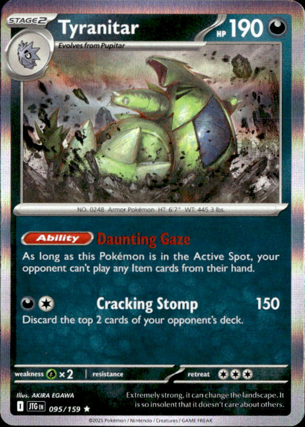 Tyranitar graded slab
