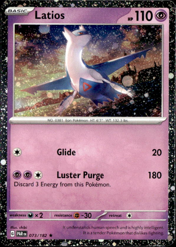 2023 Pokemon Scarlet And Violet Latios graded slab