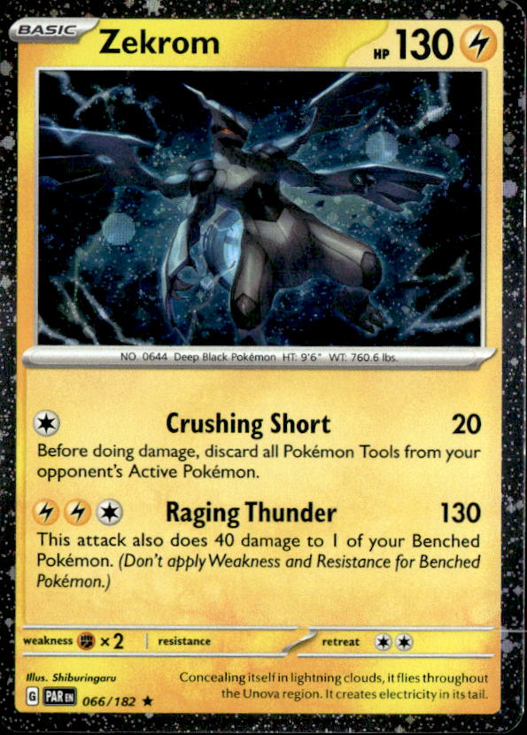 2023 Pokemon Scarlet And Violet Zekrom graded slab