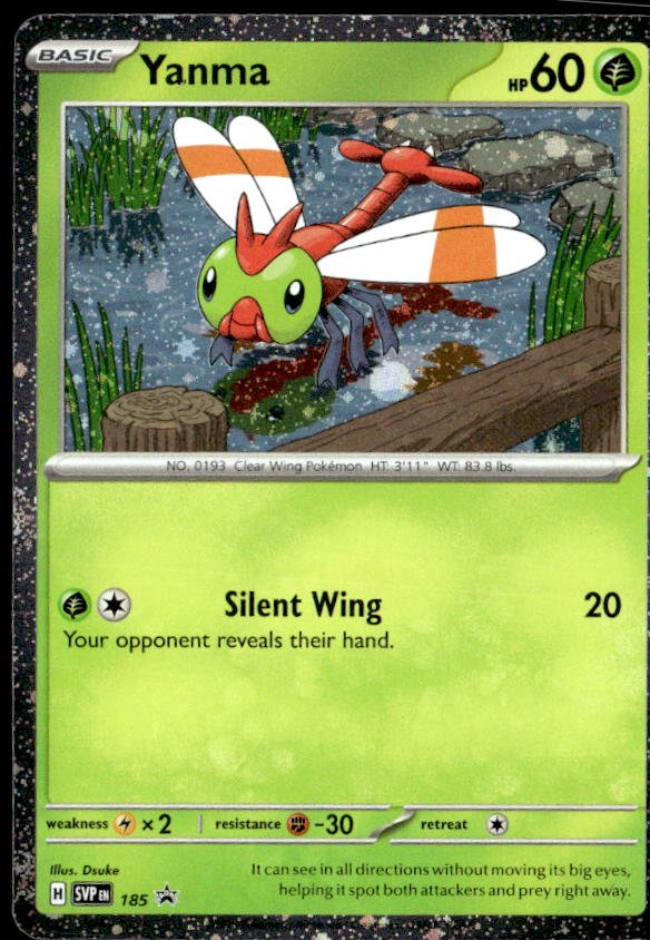 2022 Pokemon Scarlet And Violet Yanma graded slab