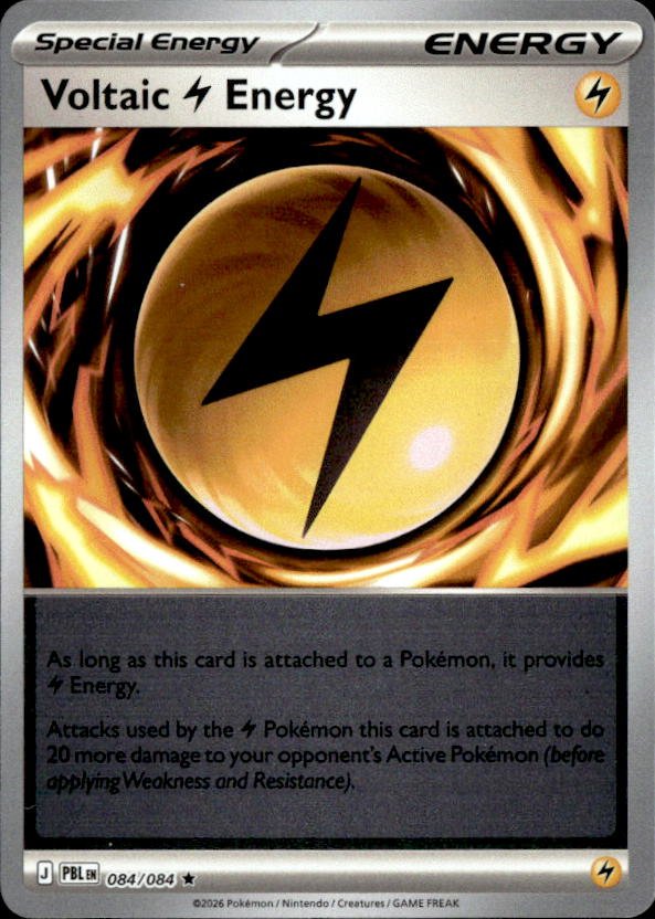 2026 Pokemon Mega Evolution Voltaic Energy graded slab