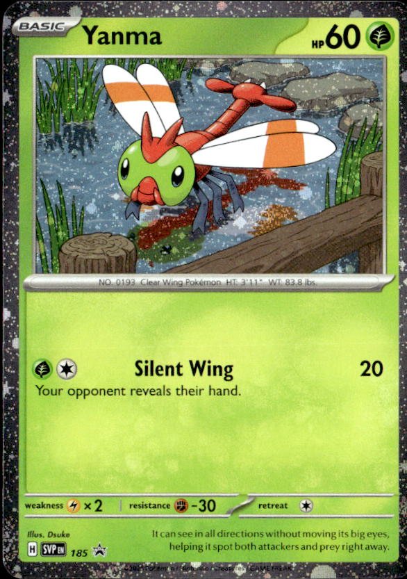 2022 Pokemon Scarlet And Violet Yanma graded slab