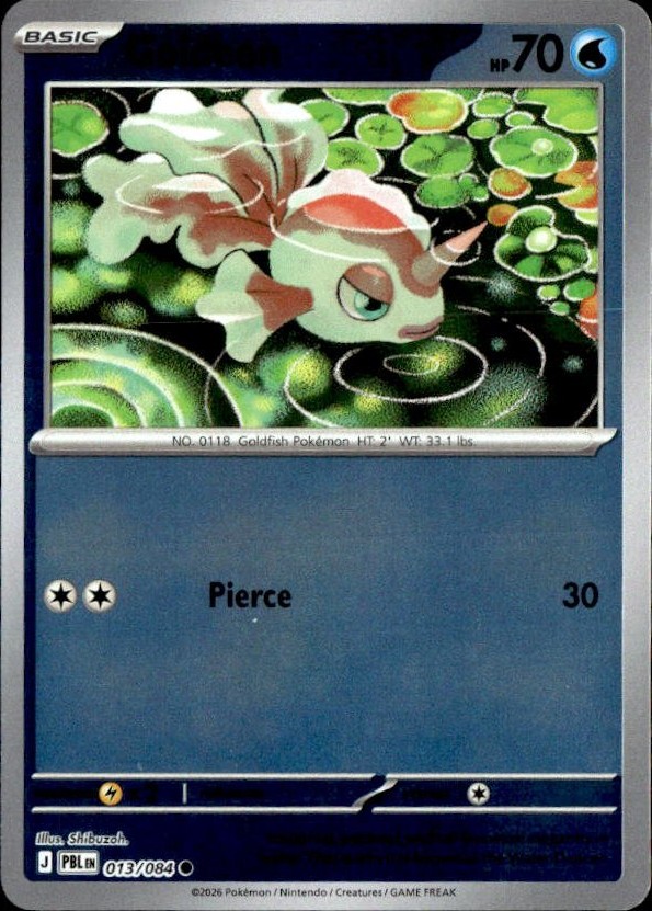 2026 Pokemon Mega Evolution Goldeen graded slab