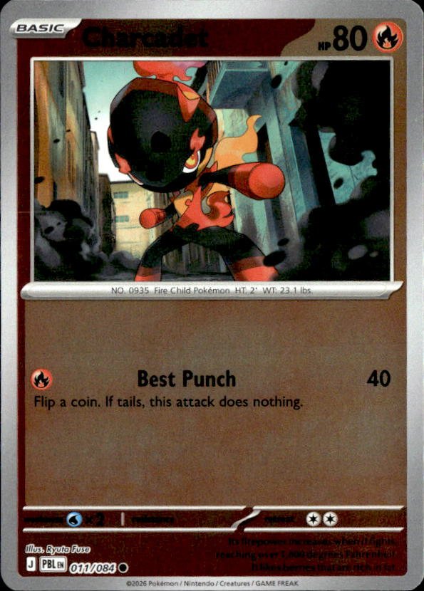 2026 Pokemon Mega Evolution Charcadet graded slab