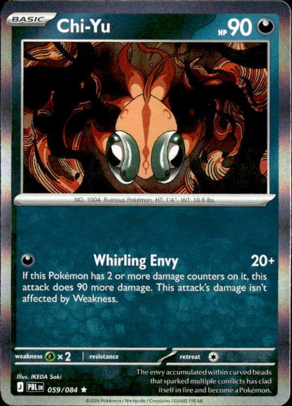 2026 Pokemon Mega Evolution Chi-Yu graded slab