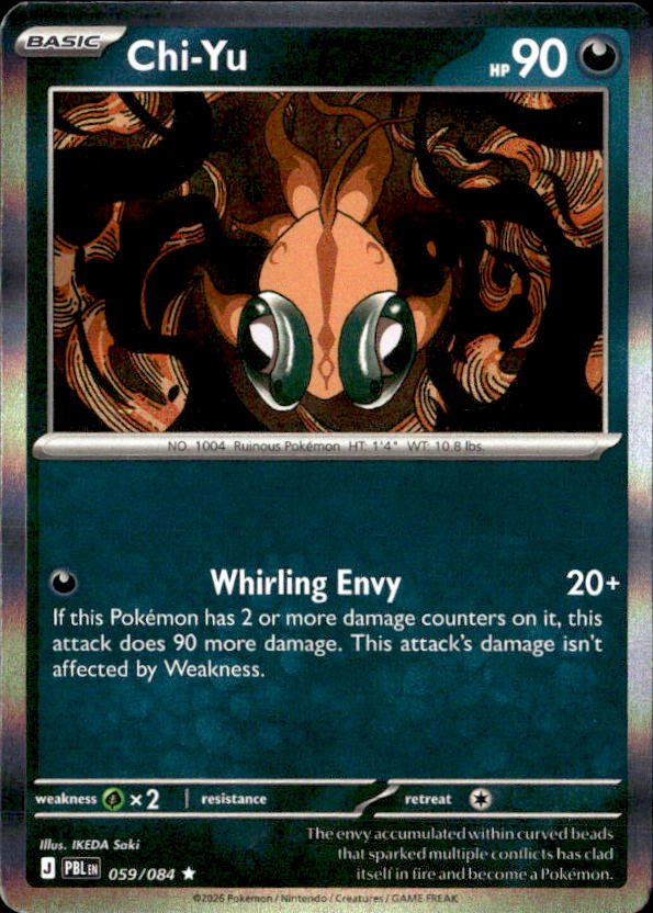 2026 Pokemon Mega Evolution Chi-Yu graded slab