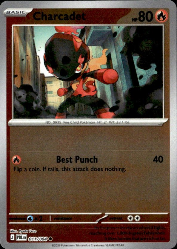 2026 Pokemon Mega Evolution Charcadet graded slab