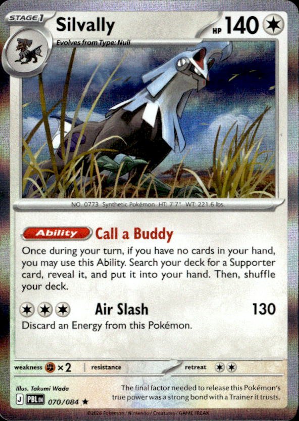 2026 Pokemon Mega Evolution Silvally graded slab