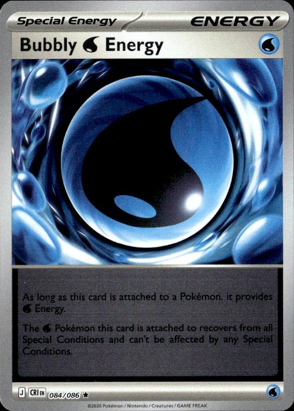 2026 Chaos Rising Bubbly W Energy graded slab