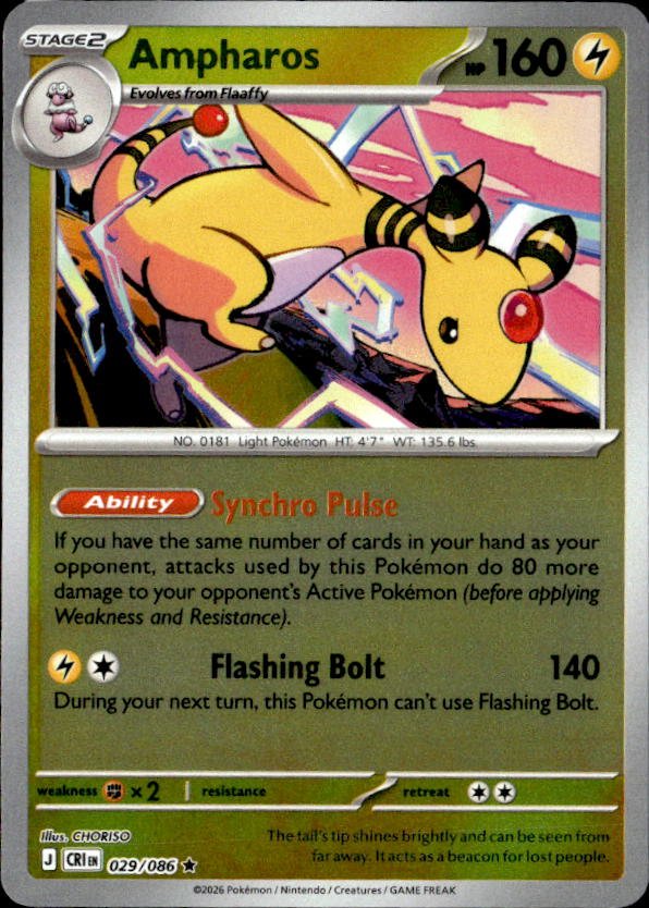 Ampharos graded slab