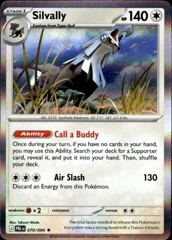 2026 Pokemon Mega Evolution Silvally graded slab