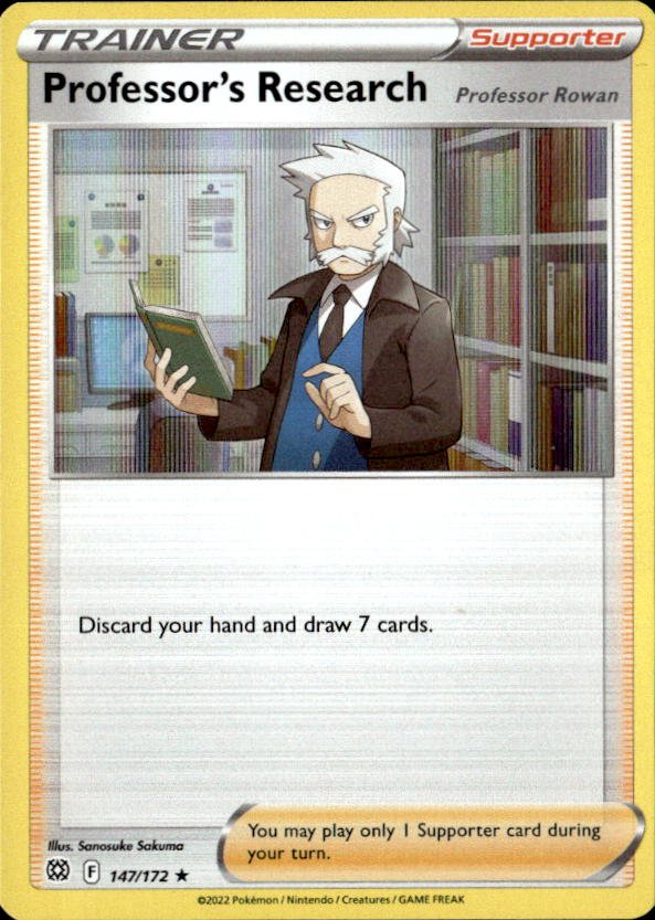 2022 Pokemon Sword And Shield Professor's Research graded slab