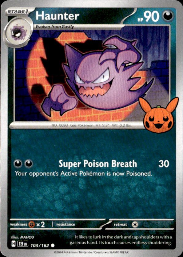 Haunter graded slab