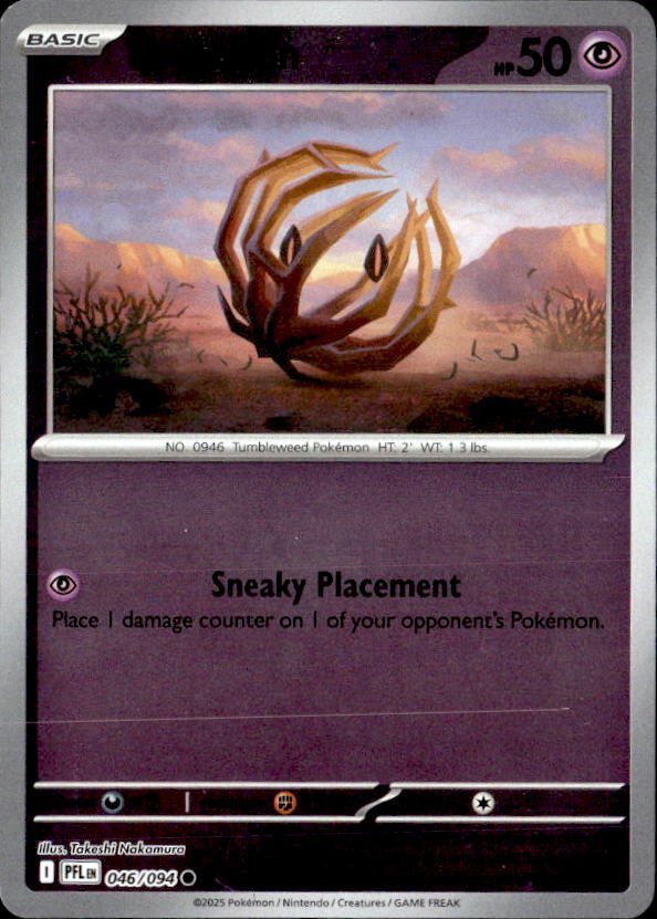 2025 Pokemon Mega Evolution Bramblin graded slab