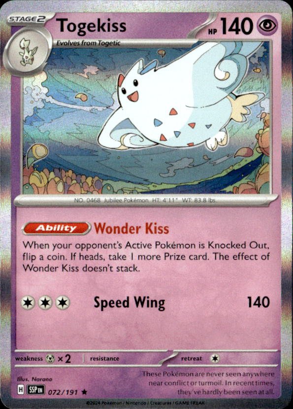 Togekiss graded slab