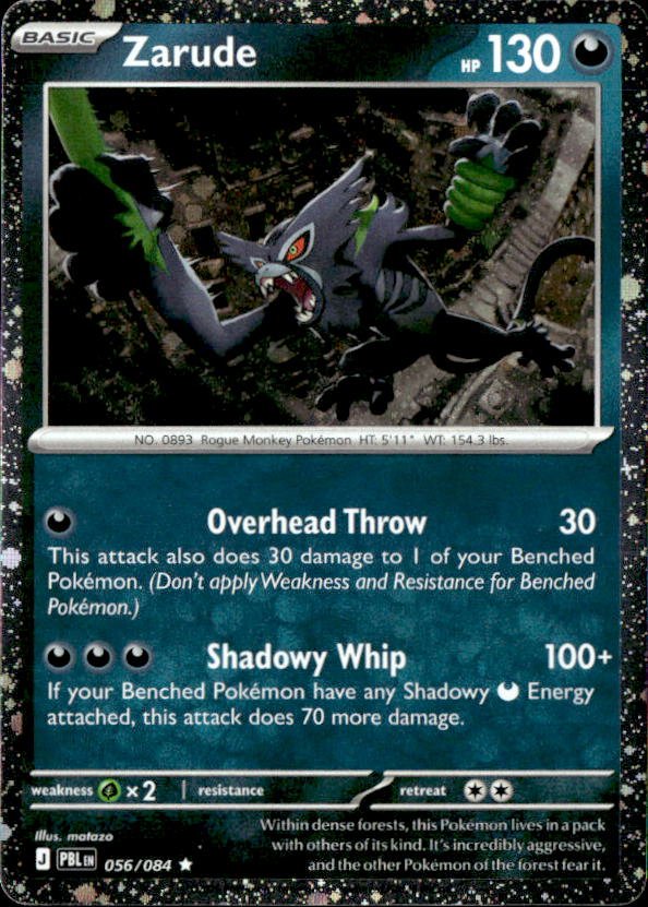 2026 Pokemon Mega Evolution Zarude graded slab