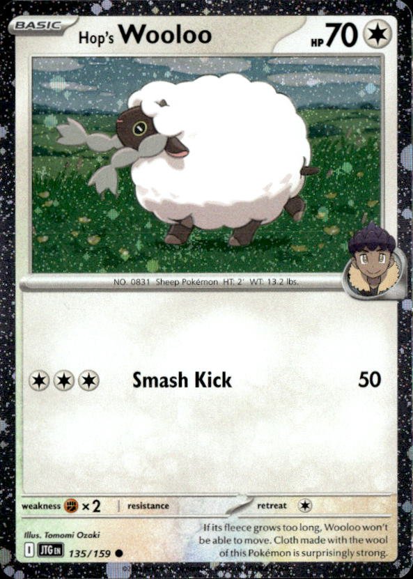 2025 Pokemon Scarlet And Violet Hop's Wooloo graded slab