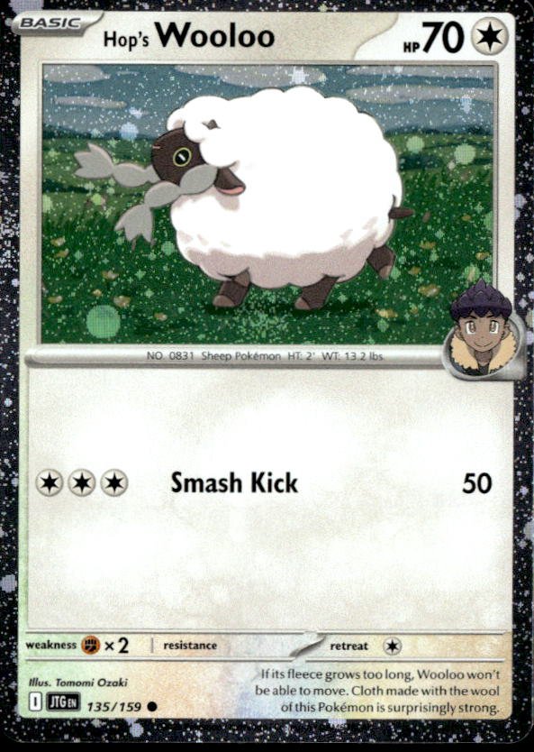 2025 Pokemon Scarlet And Violet Hop'S Wooloo graded slab