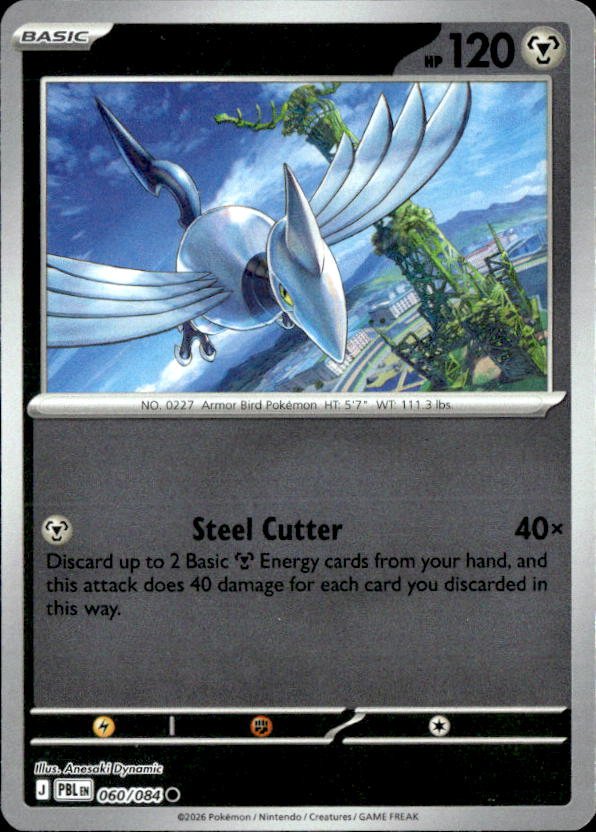 2026 Pokemon Mega Evolution Skarmory graded slab