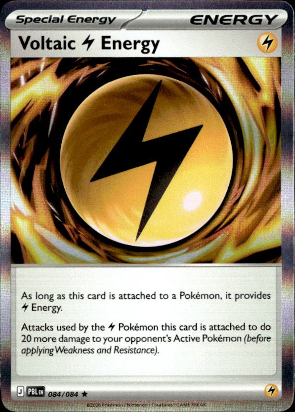 2026 Pitch Black Voltaic Lightning Energy graded slab
