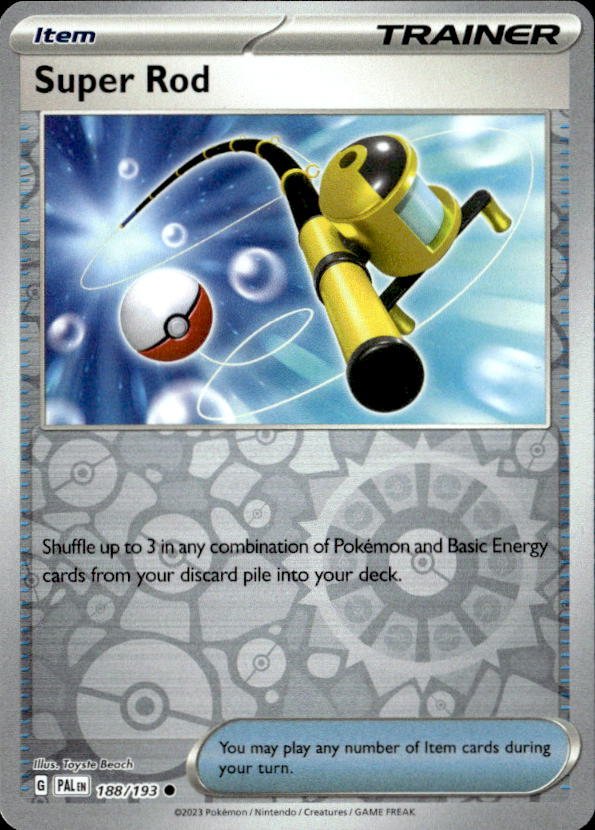 2023 Pokemon Scarlet And Violet Super Rod graded slab