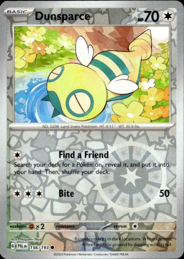 Dunsparce graded slab