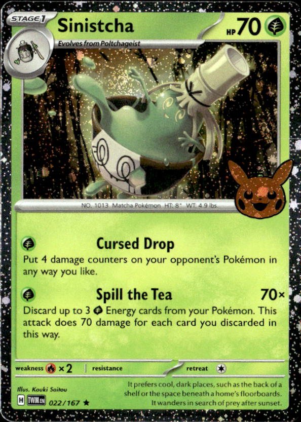 2024 Pokemon Scarlet And Violet Sinistcha graded slab